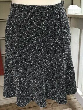 Cynthia Rowley Boucle Flounce Skirt 12 FREE SHIP
